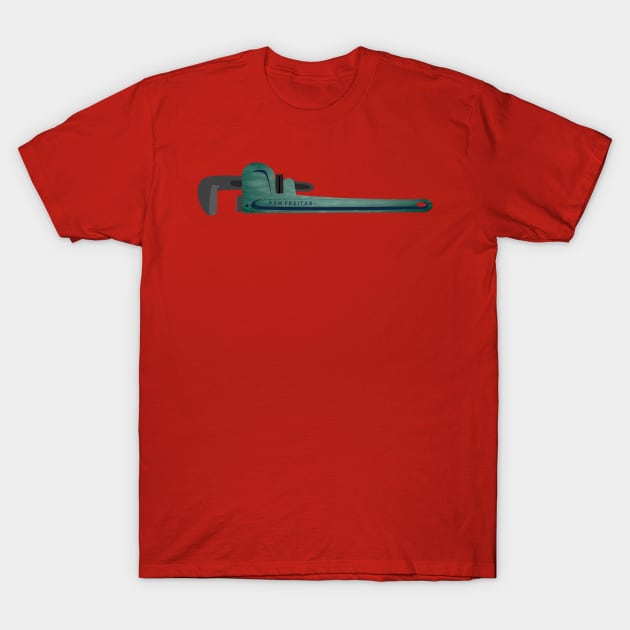 Wrench : T-Shirt by Annie Pom Freitag